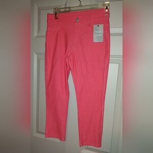 Prolific Health Coral Cropped Length Pants Sz Small